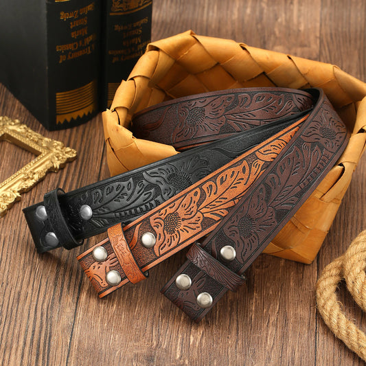 Western Belts (No Buckle)