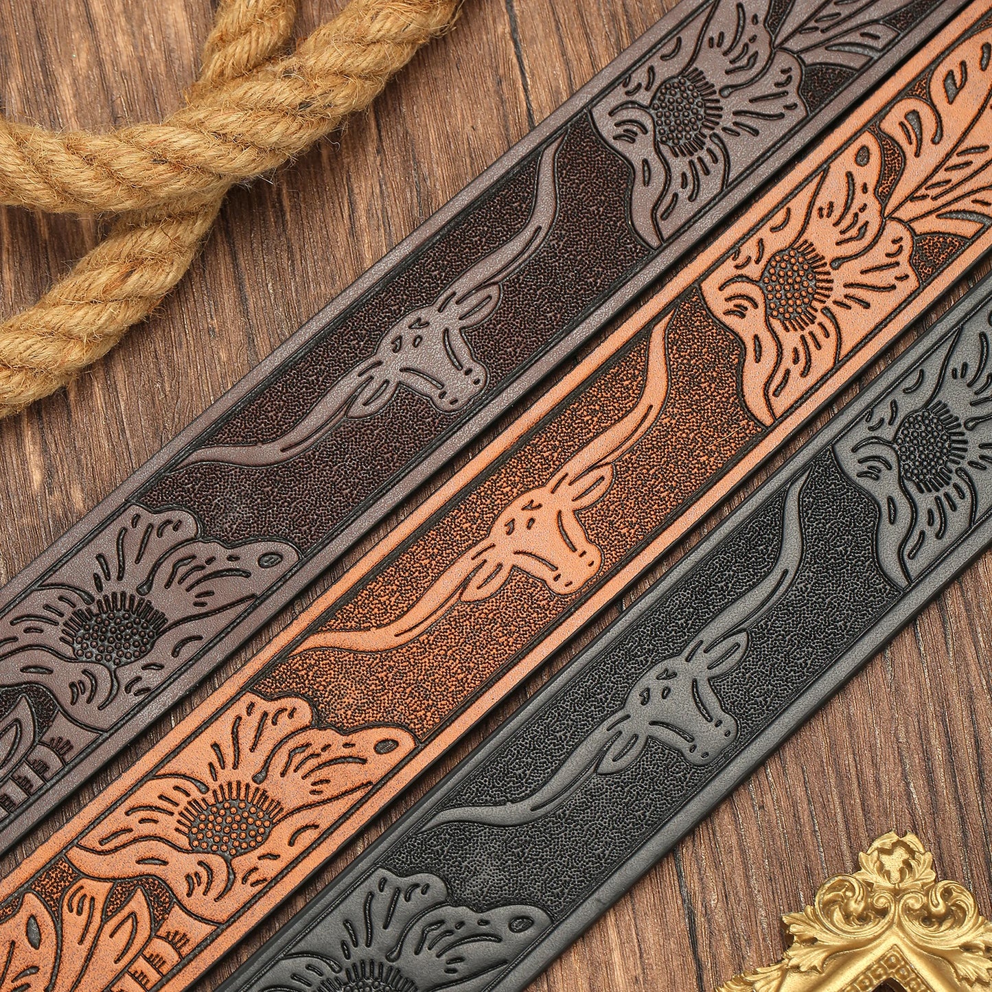Western Belts (No Buckle)
