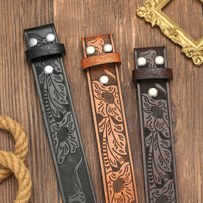 Western Belts (No Buckle)