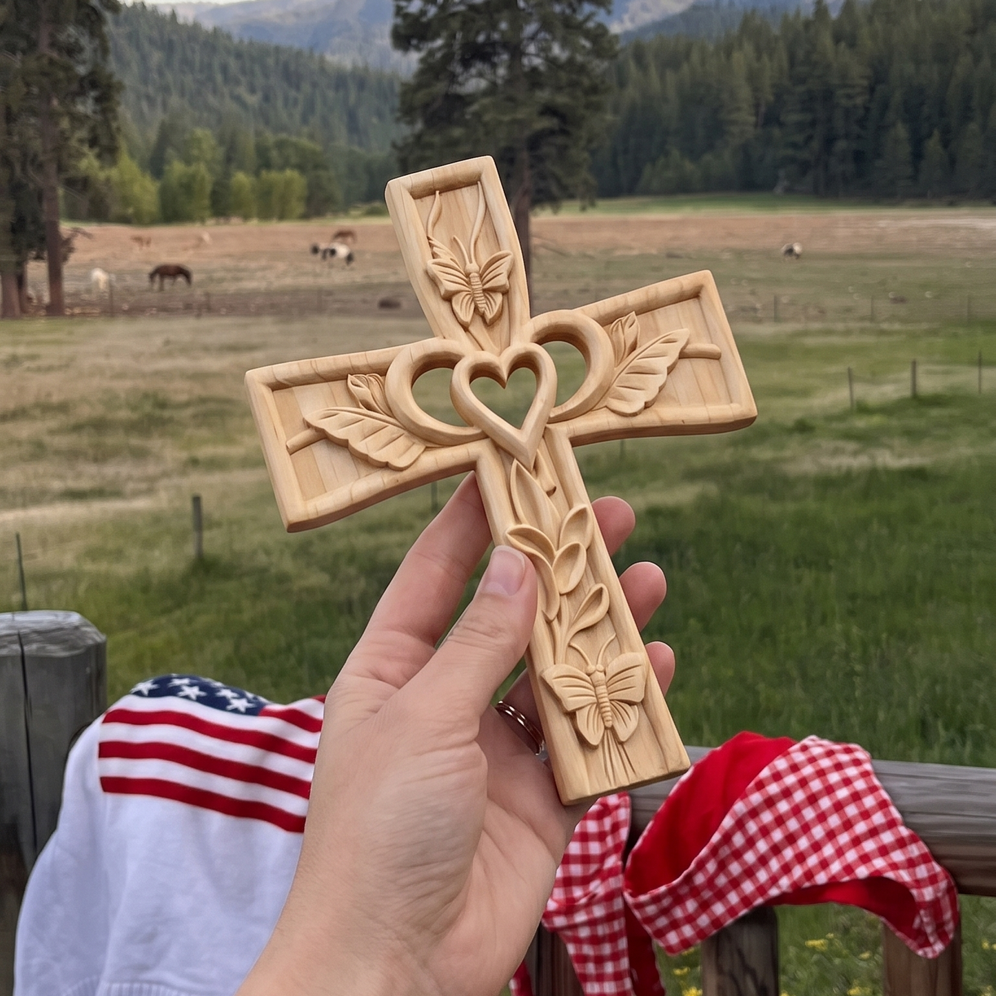 United in Christ Heart Cross